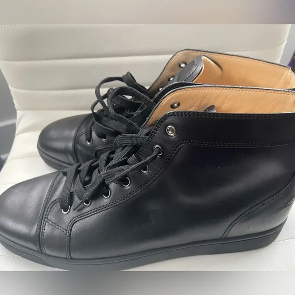 Christian Louboutin Flat High Top Shoes - Size 15 US 49 EU